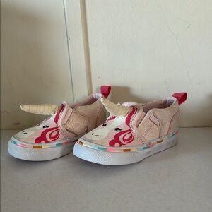 Unicorn Slip-On Kids Shoes - Pink